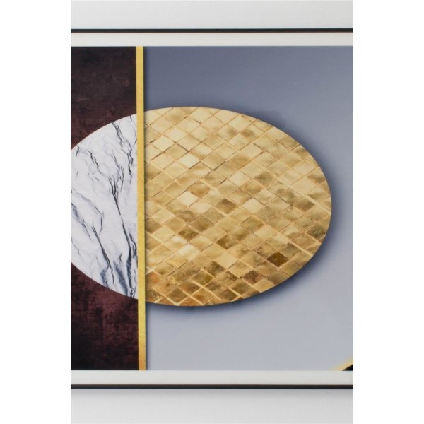 Holländer Bilder Set 3-Tlg. CRESCENCIA Bilddruck auf Papier schwarz-weiß-grau-creme-braun