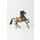 Holländer Dekopferd CAVALLO GRANDE Aluminium gold