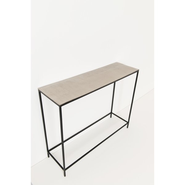 Holländer Konsole COLLAUDATO Aluminium silber