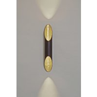 Holl&auml;nder Wandleuchte 2-flg. ORGANO Eisen...