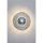 Holländer Wandleuchte 2-flg. UTOPISTICO CIRCA Eisen silber