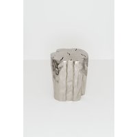 Holl&auml;nder Hocker CEPPO GRANDE Aluminium silber