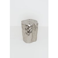 Holländer Hocker CEPPO GRANDE Aluminium silber