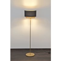 Holl&auml;nder Stehleuchte 1-flg. MATTIA OVAL Eisen gold