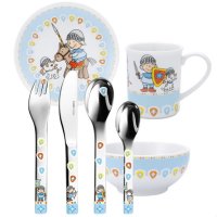 Puresigns Kinderset Ritter Miko 7tlg mit Gravur (zB...
