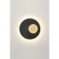 Holländer Wandleuchte LUNA RUND KLEIN Eisen...
