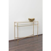 Holländer Konsole DUELLO Eisen gold