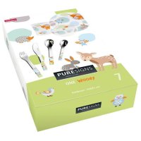 Puresigns Kinderset Waldtiere Woody 7tlg Kinderbesteck +...