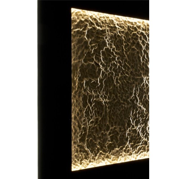 Holländer Wandleuchte PLENILUNIO ECLIPSE L Eisen braun-schwarz-gold