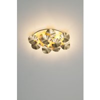 Holländer Deckenleuchte 10-flg. CONTROVERSIA Eisen gold