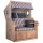 deVries Strandkorb TRENDY PURE Greenline 135XL PE ant. wh. Des. 755