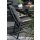 deVries Montana Dining Relaxsessel Aluminium / Textilene mit Teakarmlehne