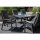 deVries Montana Dining Relaxsessel Aluminium / Textilene mit Teakarmlehne