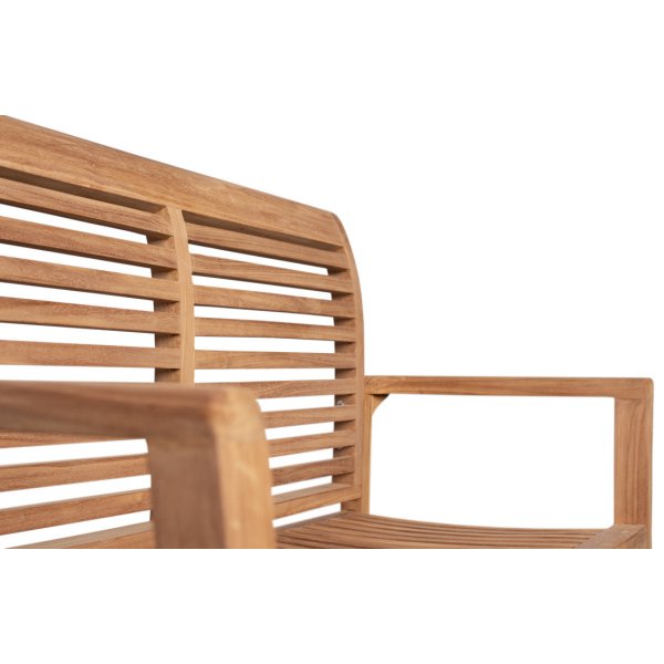 Bank mit Gravur zB Lieblingsplatz, Gartenbank Lamelle 120cm Edelstahlschild personalisiert