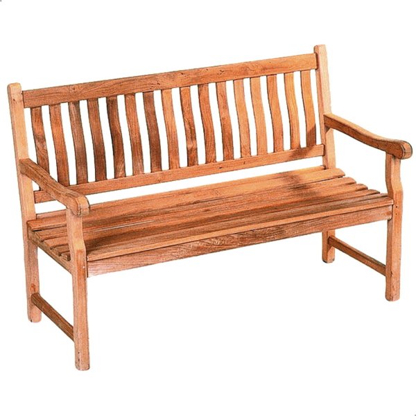 deVries Gartenbank Mendip 150cm, Holz Teak Bank
