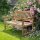 deVries Gartenbank Mendip 150cm, Holz Teak Bank