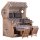 deVries Strandkorb TRENDY PURE Greenline 175XL PE ant. wh. Des. 755