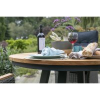 deVries Gartentisch Vermont, Teakholz Tisch rund ø...
