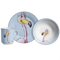 Ritzenhoff & Breker Kinderset Flamingo 3tlg