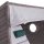 deVries Strandkorb mit Gravur zB Hochzeit Ringe, personalisiertes Edelstahlschild, PURE® Wave XL PE grey Des. 484