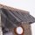 deVries Strandkorb mit Gravur zB Anker, personalisiertes Edelstahlschild, PURE® Wave XL PE seashell Des. 402