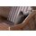 deVries Strandkorb mit Gravur zB Wunschtext (Namen), personalisiertes Edelstahlschild, TRENDY PURE Greenline 175XL PE ant. wh. Des. 755