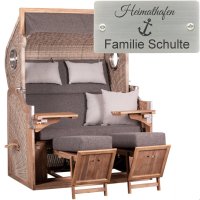 deVries Strandkorb mit Gravur zB Anker, personalisiertes...