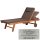 Gartenliege Woodie mit Gravur zB Lieblingsplatz, personalisiertes Edelstahlschild, Lounger inkl. Kissenauflage uni grey