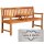 Bank mit Gravur zB. Herz Ranken (Namen), Klapptisch-Gartenbank Trend Butler 160cm Teakholz, Edelstahlschild personalisiert