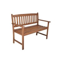 Gartenbank Basic 110cm Akazie geölt