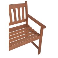 Gartenbank Basic 110cm Akazie geölt