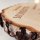 Sterngraf Baumscheibe 30cm mit Gravur (Namen und Datum) personalisierte Holz-Scheibe Segel-Boot Geschenke  Paare zur Hochzeit Jubiläum MotivH3