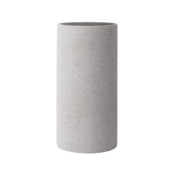 blomus Coluna Vase, hellgrau , M