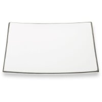 Gmundner Grauer Rand, Dessertteller (20x20cm)