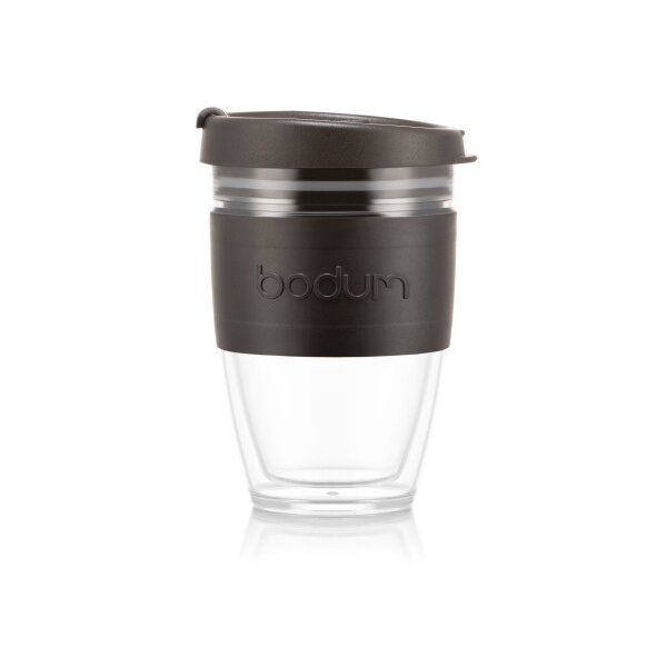 Bodum JOYCUP Reisebecher, 0,25l, Bodum-Band, schwarz