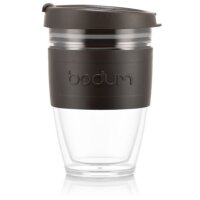 Bodum JOYCUP Reisebecher, 0,25l, Bodum-Band, schwarz