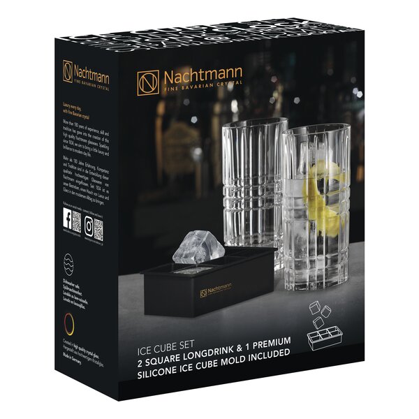 Nachtmann Longdrink Ice Cube Set/3 7603/3tlg.