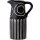 Bloomingville Troy Vase, Schwarz, Steingut D7,5xH17xW11 cm
