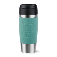 Emsa Isolierbecher 360ml TRAVEL MUG Manschette petrol, to...
