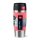 Emsa Isolierbecher 360ml TRAVEL MUG Manschette koralle, to go Thermo-Becher