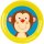 Sterngraf Kinderset Affe 8tlg mit Gravur (zB Namen) personalisiertes Kinderbesteck + Kindergeschirr Tiere (Teller Becher Schale)