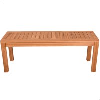 Bank Biaro 2-Sitzer Holz-Bank 120cm