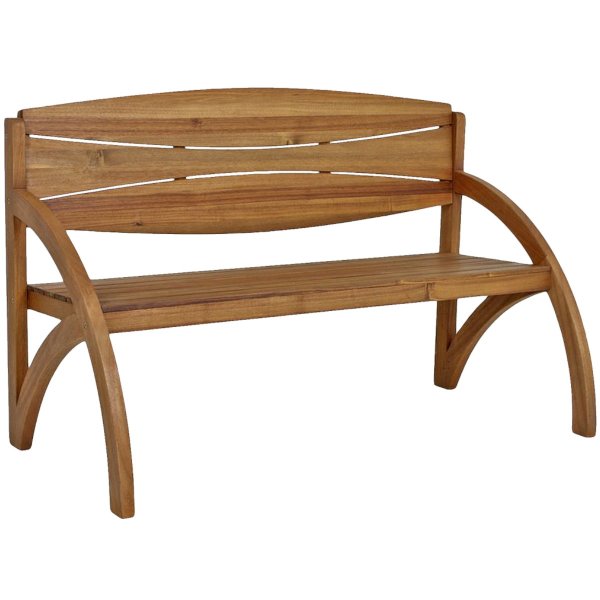 Bank Hadia 3-Sitzer Holz-Bank 140cm