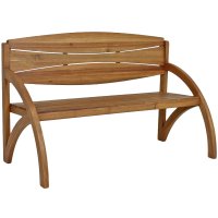 Bank Hadia 3-Sitzer Holz-Bank 140cm