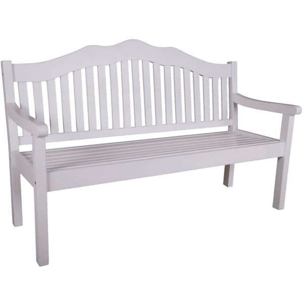 Hochzeit Bank mit Gravur-Schild zB Herzen (Namen/Datum), 3-Sitzer Gartenbank Austin, Edelstahlschild personalisiert, Geschenk für Paare zur Vermählung