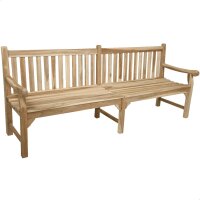 Bank Madura 5-Sitzer Holz-Bank 220cm Teak