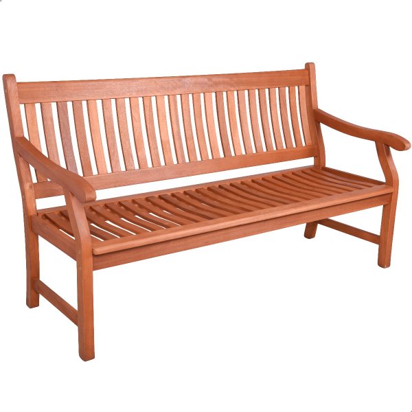 Bank New Jersey 3-Sitzer Holz-Bank 158cm