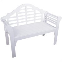 Gartenbank klappbar 2-Sitzer Holz-Bank Pattaya 124cm...