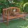 Bank mit Klapptisch 2-3 Sitzer Holz-Bank Phuket 150cm