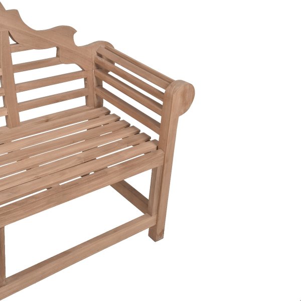 Bank Picadilli 3-Sitzer Holz-Bank 166cm Teak